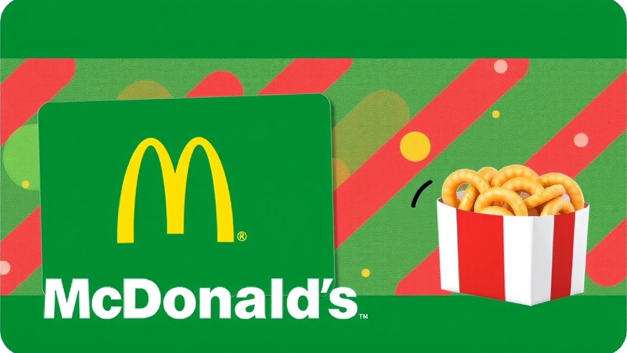 $$ McDonald Gift Card: 100% Working Methods